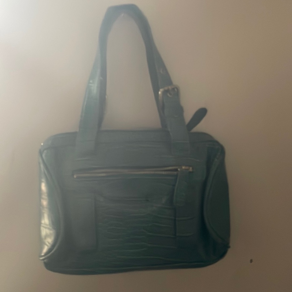 This is a snake skin purse